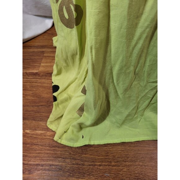 Shermarke One Size Womens Sleeveless Dress Green Relaxed Read - Picture 3 of 7